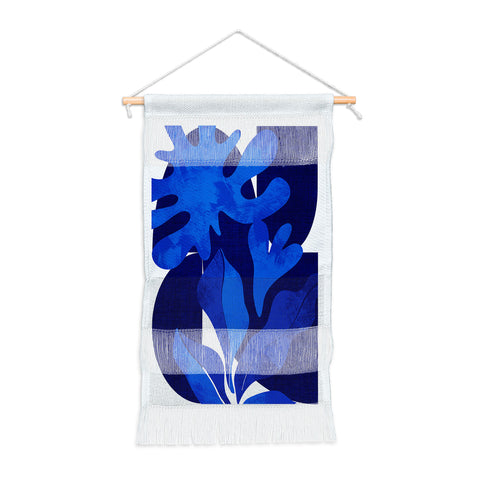 Ana Rut Bre Fine Art geometric shapes in blue Wall Hanging Portrait