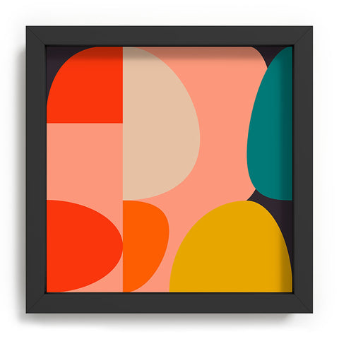 Ana Rut Bre Fine Art geometry shape mid century Recessed Framing Square