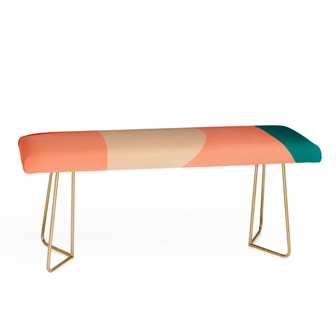 Ana Rut Bre Fine Art geometry shape mid century Bench