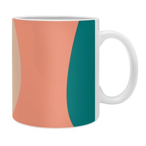 Ana Rut Bre Fine Art geometry shape mid century Coffee Mug