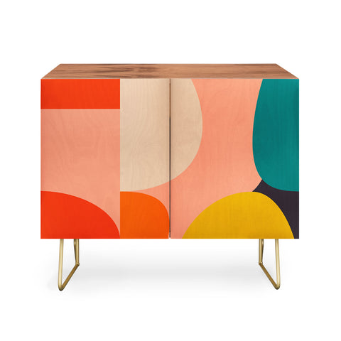 Ana Rut Bre Fine Art geometry shape mid century Credenza