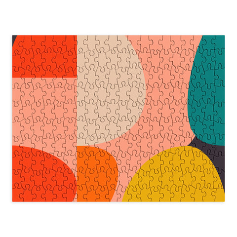 Ana Rut Bre Fine Art geometry shape mid century Puzzle