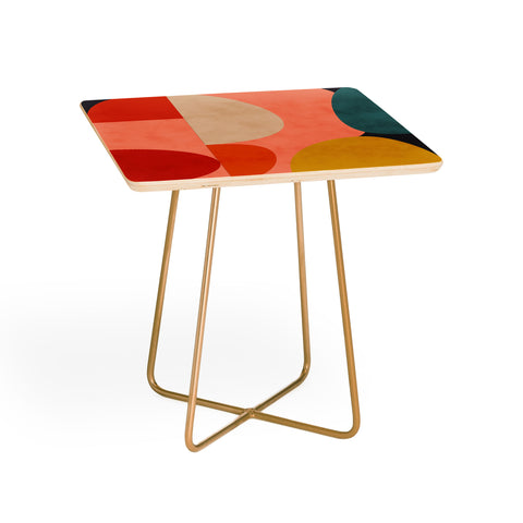 Ana Rut Bre Fine Art geometry shape mid century Side Table