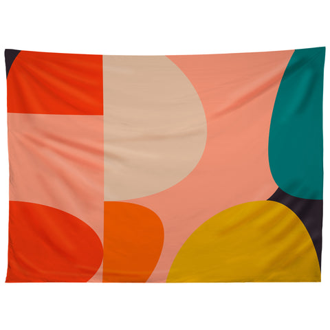 Ana Rut Bre Fine Art geometry shape mid century Tapestry