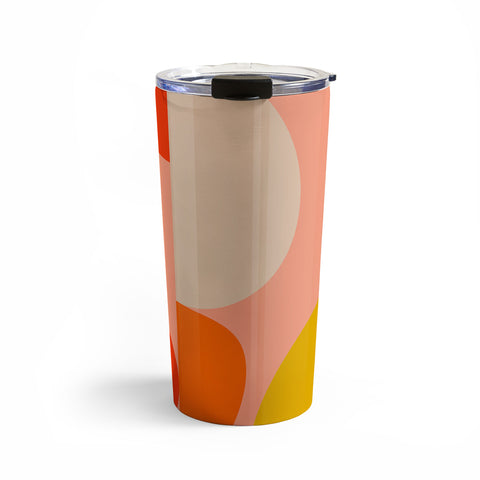 Ana Rut Bre Fine Art geometry shape mid century Travel Mug