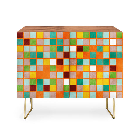 Ana Rut Bre Fine Art little sunny checkers Credenza