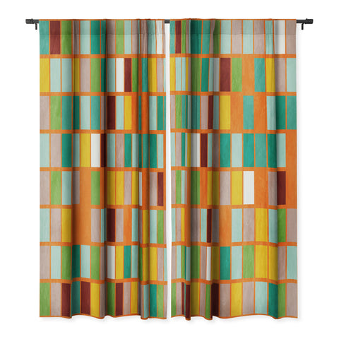 Ana Rut Bre Fine Art little sunny checkers Blackout Non Repeat