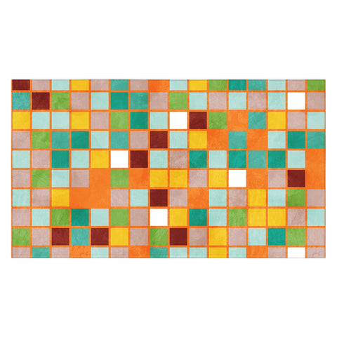 Ana Rut Bre Fine Art little sunny checkers Tablecloth