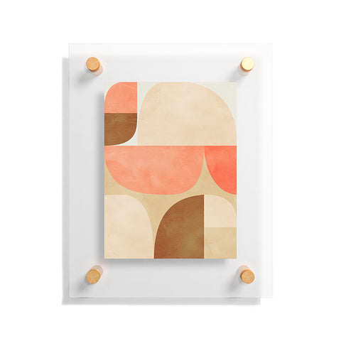 Ana Rut Bre Fine Art mid century geometric abstract Floating Acrylic Print