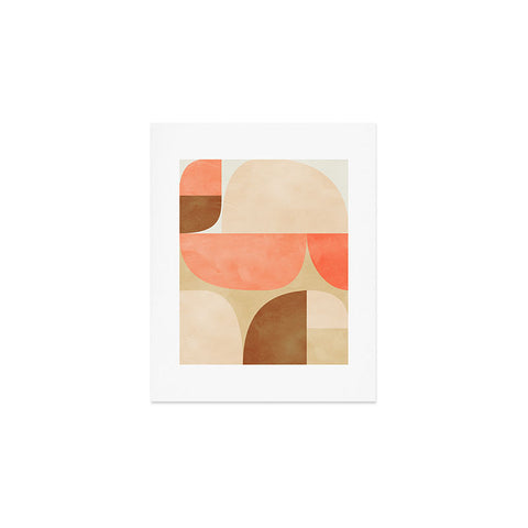 Ana Rut Bre Fine Art mid century geometric abstract Art Print