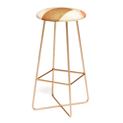 Ana Rut Bre Fine Art mid century geometric abstract Bar Stool
