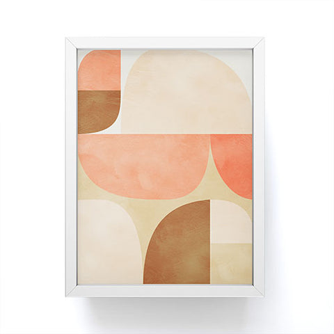 Ana Rut Bre Fine Art mid century geometric abstract Framed Mini Art Print