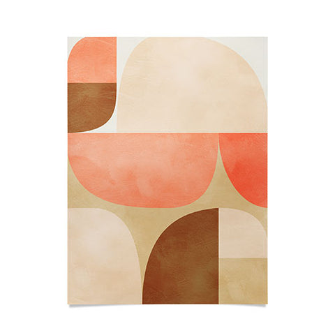 Ana Rut Bre Fine Art mid century geometric abstract Poster