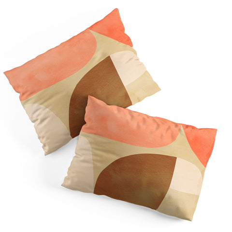 Ana Rut Bre Fine Art mid century geometric abstract Pillow Shams