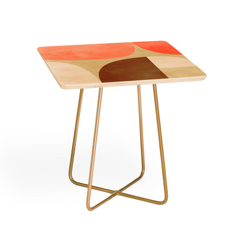 Ana Rut Bre Fine Art mid century geometric abstract Side Table