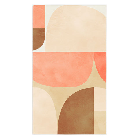 Ana Rut Bre Fine Art mid century geometric abstract Tablecloth