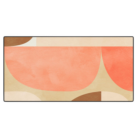 Ana Rut Bre Fine Art mid century geometric abstract Desk Mat