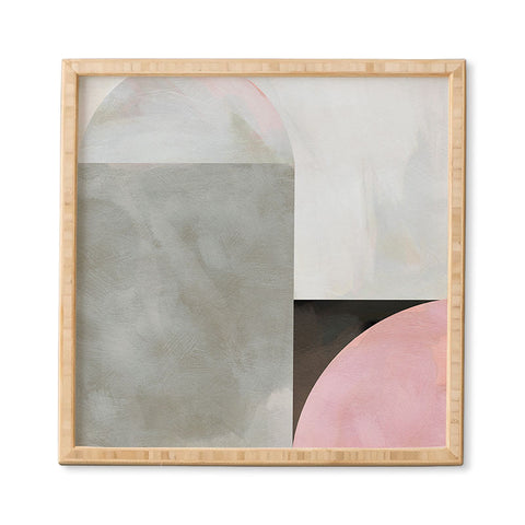 Ana Rut Bre Fine Art mid century scandi winter Framed Wall Art