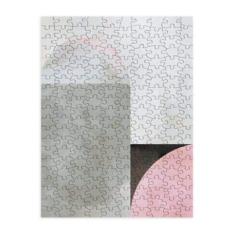 Ana Rut Bre Fine Art mid century scandi winter Puzzle