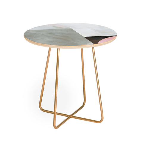 Ana Rut Bre Fine Art mid century scandi winter Round Side Table