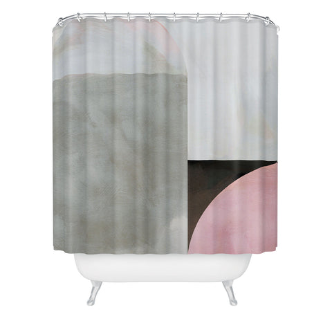 Ana Rut Bre Fine Art mid century scandi winter Shower Curtain
