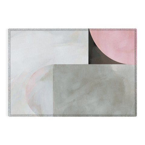 Ana Rut Bre Fine Art mid century scandi winter Outdoor Rug