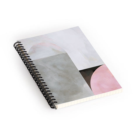 Ana Rut Bre Fine Art mid century scandi winter Spiral Notebook