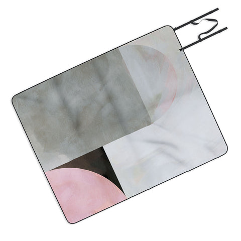 Ana Rut Bre Fine Art mid century scandi winter Picnic Blanket