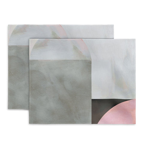 Ana Rut Bre Fine Art mid century scandi winter Placemat