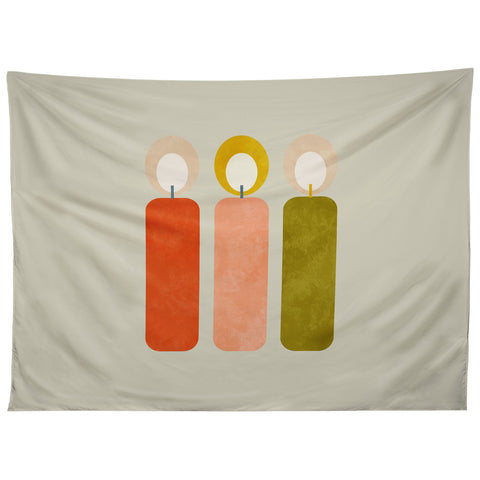 Ana Rut Bre Fine Art mid century xmas contemporary Tapestry