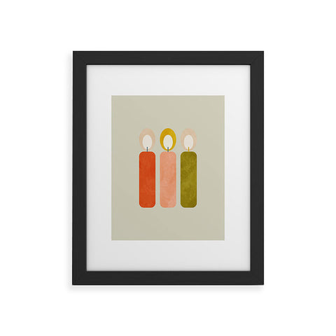 Ana Rut Bre Fine Art mid century xmas contemporary Framed Art Print