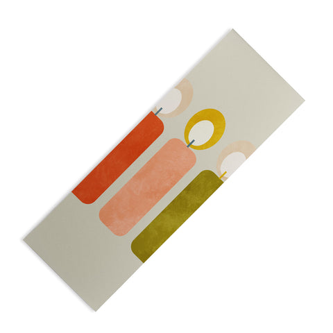 Ana Rut Bre Fine Art mid century xmas contemporary Yoga Mat