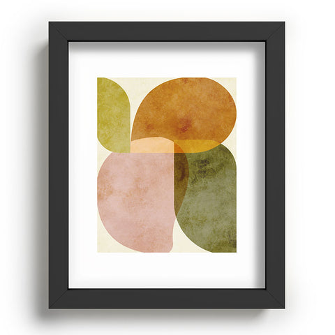 Ana Rut Bre Fine Art organic shapes boho nature Recessed Framing Rectangle