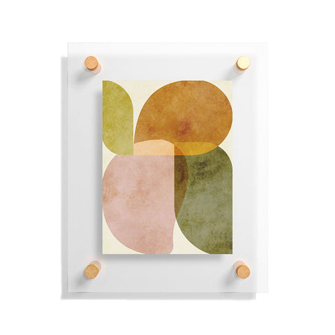 Ana Rut Bre Fine Art organic shapes boho nature Floating Acrylic Print