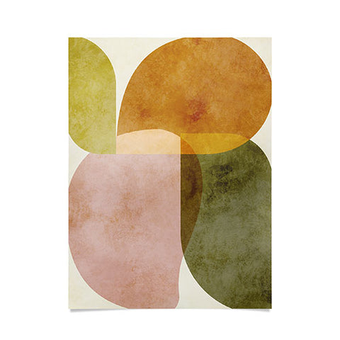 Ana Rut Bre Fine Art organic shapes boho nature Poster