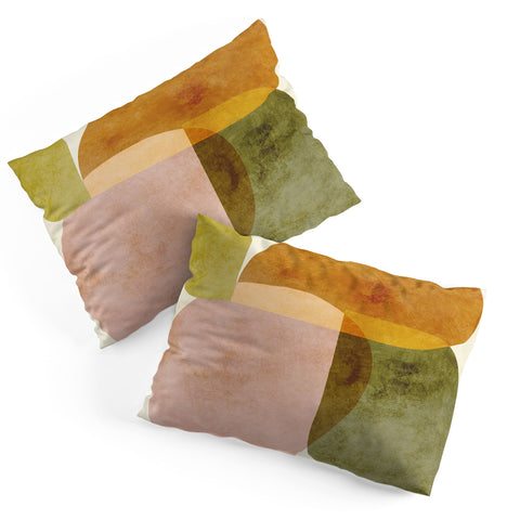 Ana Rut Bre Fine Art organic shapes boho nature Pillow Shams