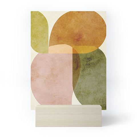 Ana Rut Bre Fine Art organic shapes boho nature Mini Art Print