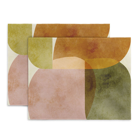 Ana Rut Bre Fine Art organic shapes boho nature Placemat