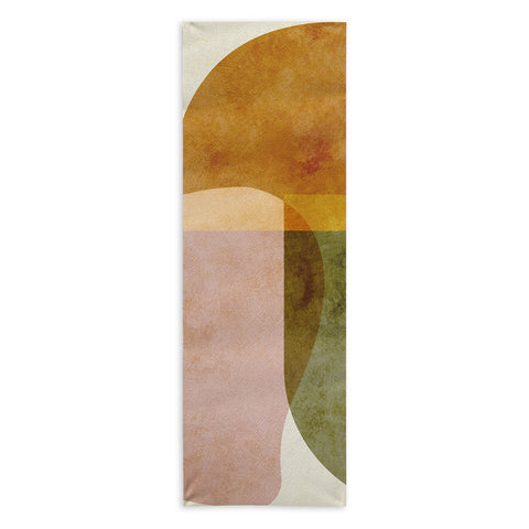 Ana Rut Bre Fine Art organic shapes boho nature Yoga Towel