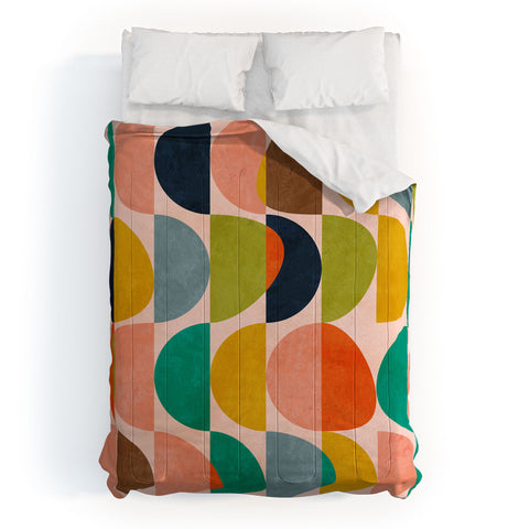Ana Rut Bre Fine Art shapes abstract II Comforter