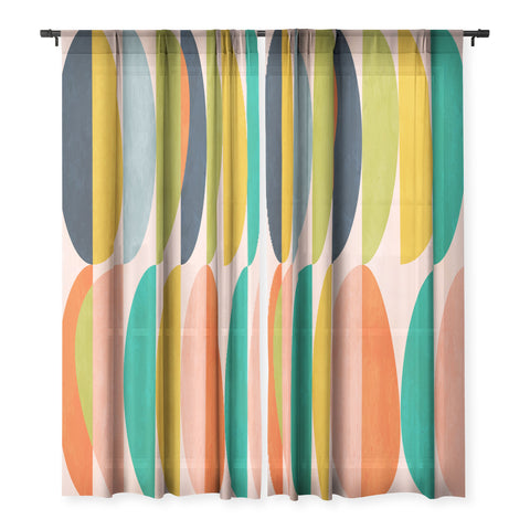 Ana Rut Bre Fine Art shapes abstract II Sheer Non Repeat