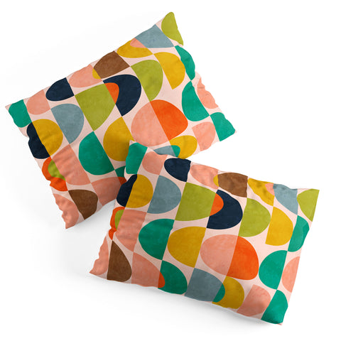 Ana Rut Bre Fine Art shapes abstract II Pillow Shams