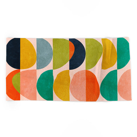 Ana Rut Bre Fine Art shapes abstract II Beach Towel