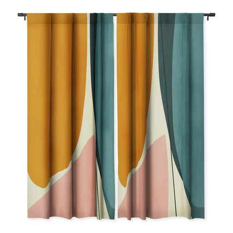 Ana Rut Bre Fine Art shapes geometric minimal paint Blackout Non Repeat