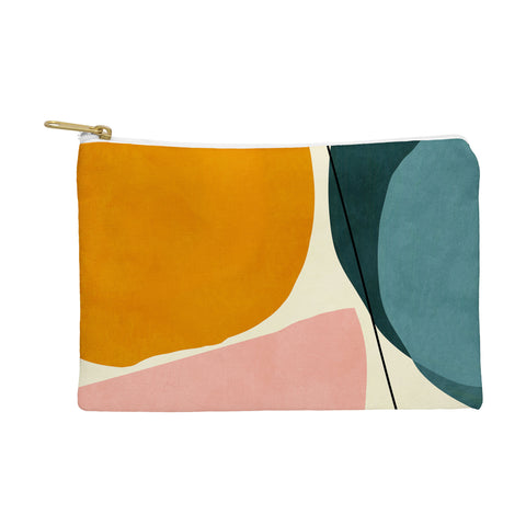 Ana Rut Bre Fine Art shapes geometric minimal paint Pouch