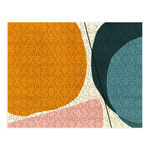 Ana Rut Bre Fine Art shapes geometric minimal paint Puzzle