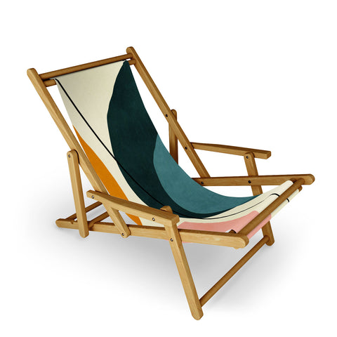 Ana Rut Bre Fine Art shapes geometric minimal paint Sling Chair