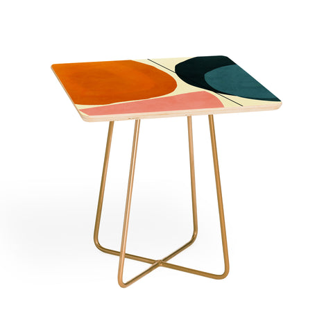 Ana Rut Bre Fine Art shapes geometric minimal paint Side Table