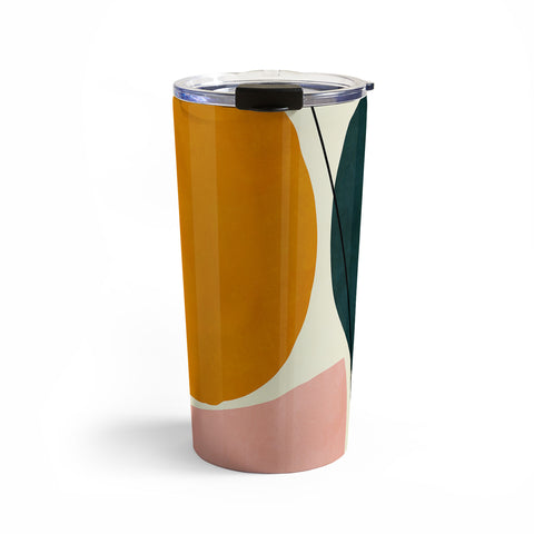 Ana Rut Bre Fine Art shapes geometric minimal paint Travel Mug
