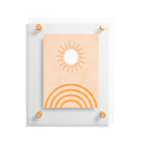 Ana Rut Bre Fine Art shapes geometry sun minimal Floating Acrylic Print